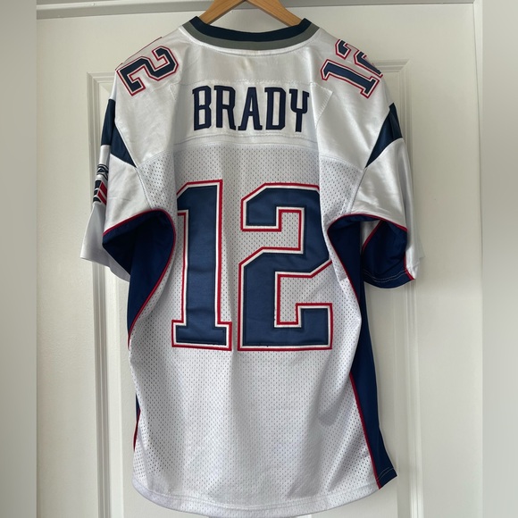 Tom Brady PATRIOTS Jersey NFL Reebok Sz 48 Sewn Numbers - Picture 4 of 10